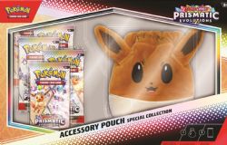 CARTE DE POKÉMON - POKEMON SV8.5 PRISMATIC EVOLUTIONS ACCESSORY POUCH SPECIAL COLLECTION